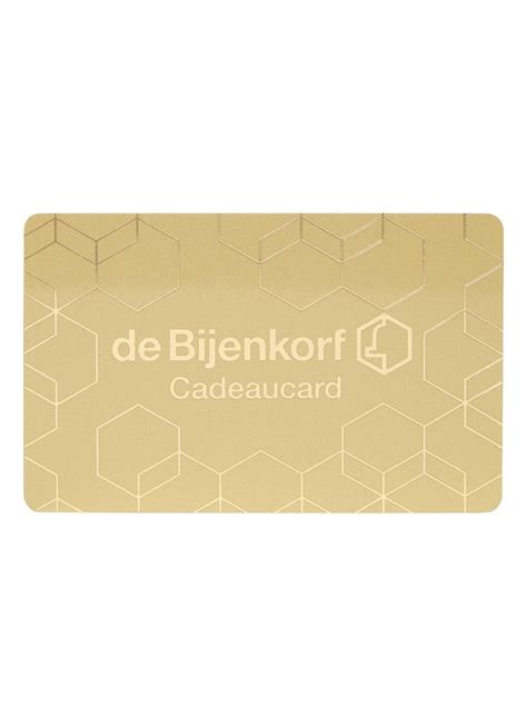 debijenkorf nl cadeaucard